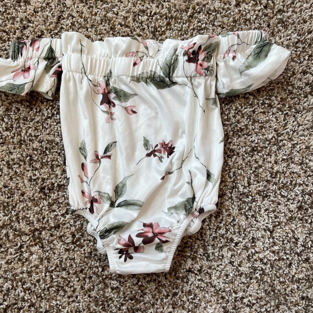 Baby Girl Bailey's Blossoms Leotard, 3-6 months